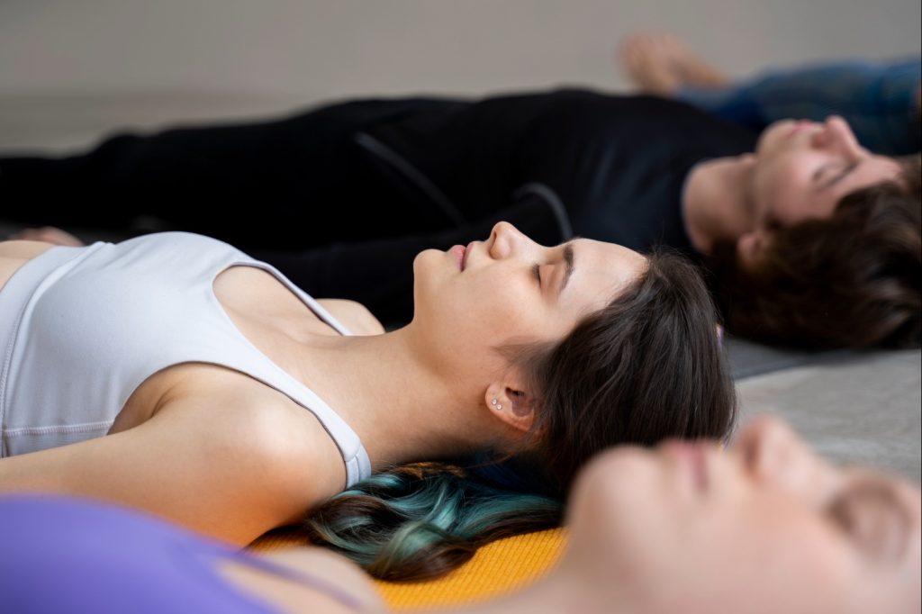 Burnout prevention for employees
Autogenic training during lunch break